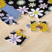Sunflower Jigzaag Puzzle Legpuzzel (Zijkant)