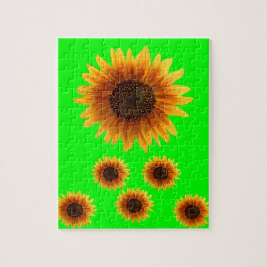Sunflower Jigzaag Puzzle Legpuzzel (Verticaal)