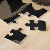 Sunflower Jigzaag Puzzle Legpuzzel (Zijkant)