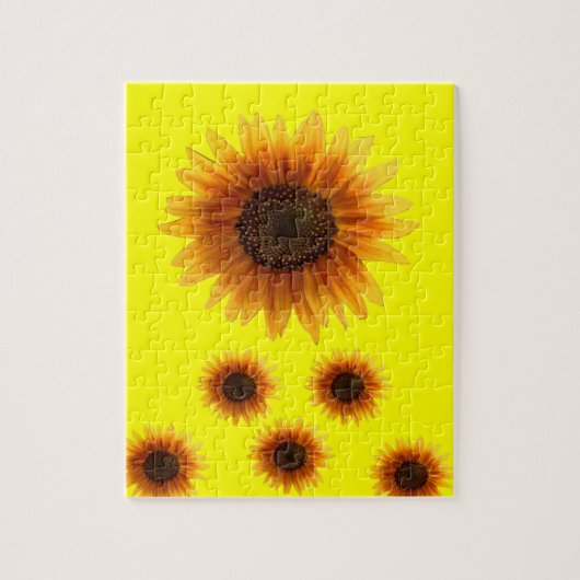 Sunflower Jigzaag Puzzle Legpuzzel (Verticaal)