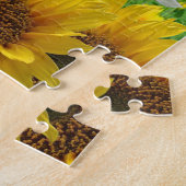 Sunflower Jigzaag Puzzle Legpuzzel (Zijkant)