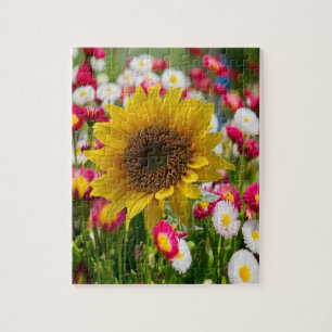Sunflower Jigzaag Puzzle Legpuzzel