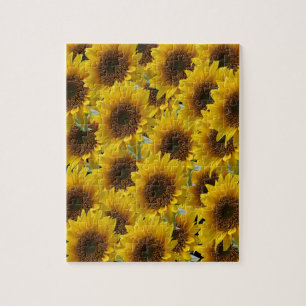 Sunflower Jigzaag Puzzle Legpuzzel