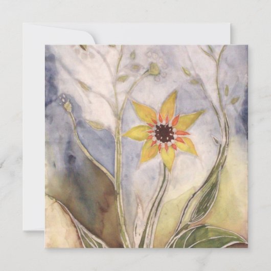 Sunflower Kaart (Voorkant)