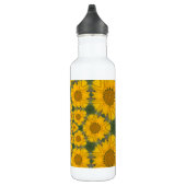 Sunflower Kaleidoscoop Waterfles (Rechts)