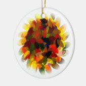 SUNFLOWER KERAMISCH ORNAMENT (Links)