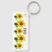 Sunflower Keychain (Achterkant)