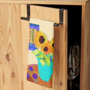 Sunflower Kitchen Tea Towel Theedoek