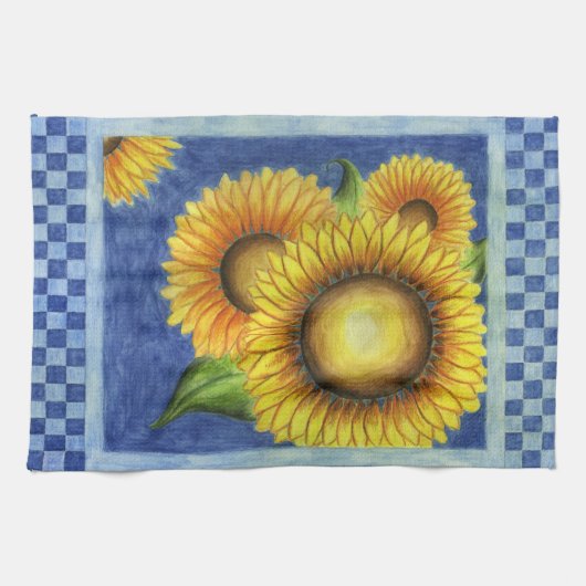Sunflower Kitchen Towel Theedoek (Horizontaal)