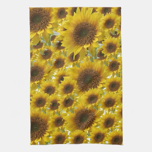 Sunflower Kitchen Towel Theedoek (Verticaal)