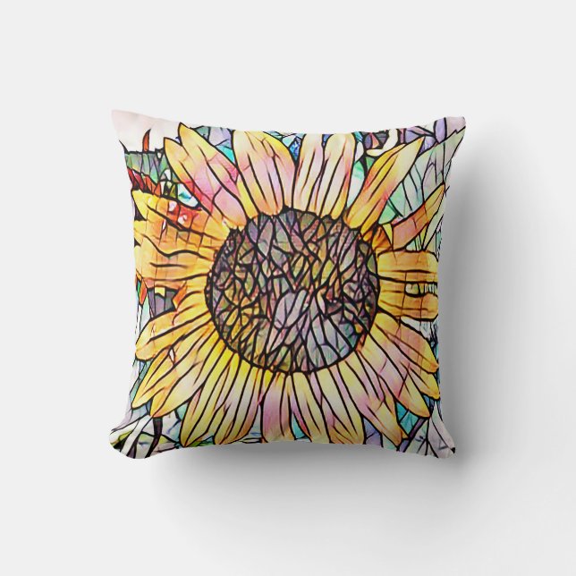 SUNFLOWER KUSSEN (Voorkant)