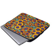 Sunflower Laptop Bag Sleeve (Voorkant onderkant)