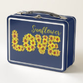 Sunflower Love Lunch Box (Devant)