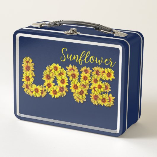 Sunflower Love Lunch Box (Voorkant)