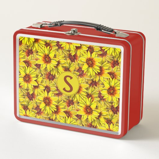Sunflower Lunch Box (Devant)