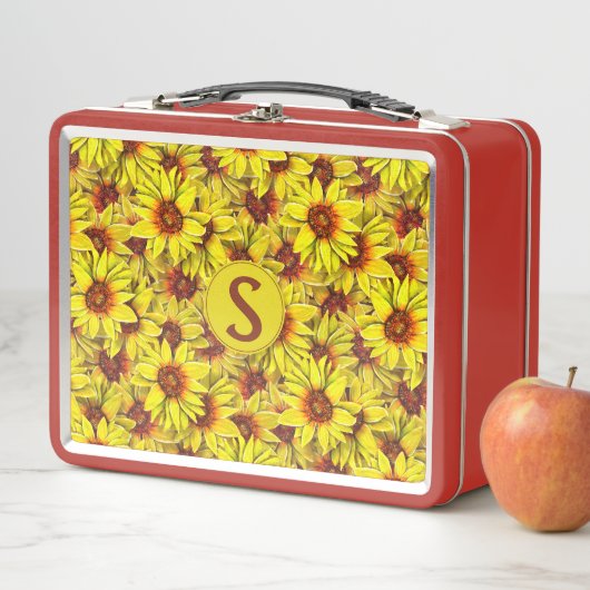 Sunflower Lunch Box (En situation)