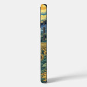 Sunflower Meadow in the Starry Night Case-Mate iPhone Case (Achterkant / Links)