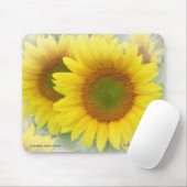 Sunflower Mousepad Muismat (Met muis)