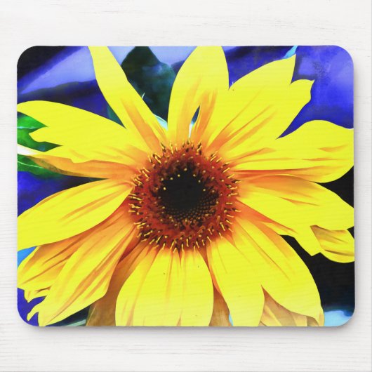 Sunflower Mousepad Muismat (Voorkant)