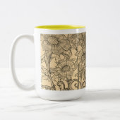 Sunflower mug (Gauche)