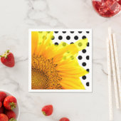 Sunflower Napkins Servet (Insitu)