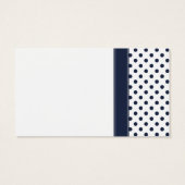 Sunflower Navy Blue Polka Dot Drink Bicket Toket (Dos)