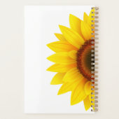 Sunflower Nom personnalisé 2025 (Dos)