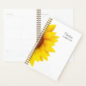 Sunflower Nom personnalisé 2025 (Devant avec enveloppe)