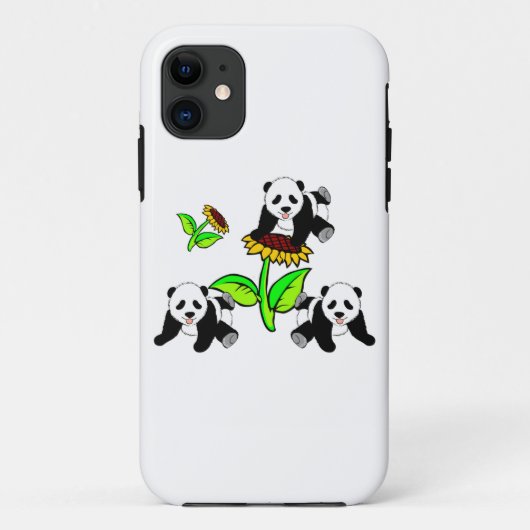 Sunflower Pandas Case-Mate iPhone Case (Achterkant)