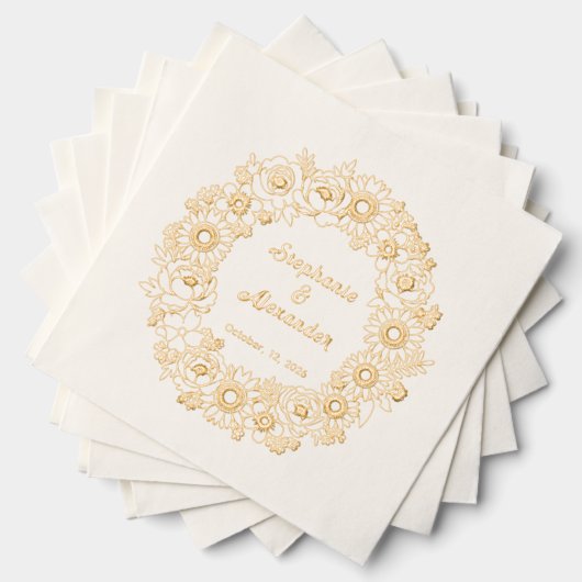 Sunflower, Peonies, Oublie-moi pas Mariage de cour (Insitu (empilé))