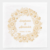 Sunflower, Peonies, Oublie-moi pas Mariage de cour (Recto)