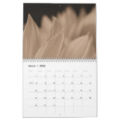 Sunflower Petals in Sepia Tone  Kalender (Mar 2026)