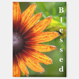 Sunflower Photography Blessed  Magneet