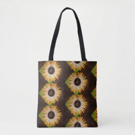 sunflower picture bag draagtas