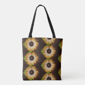 sunflower picture bag draagtas (Achterkant)