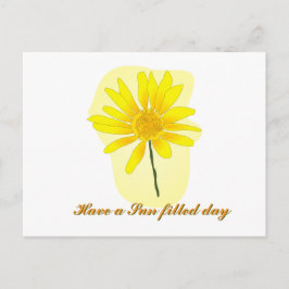 Sunflower Post card Briefkaart