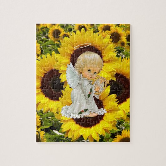 Sunflower Puzzles Angel (Vertical)