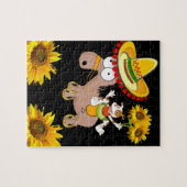 Sunflower Puzzles Floral Horse (Horizontal)