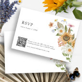 Sunflower RSVP QR Code