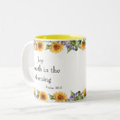 Sunflower Scripture Mug (Devant gauche)