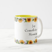 Sunflower Scripture Mug (Devant droit)
