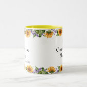Sunflower Scripture Mug (Centre)