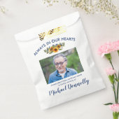 Sunflower Seed Memorial Funeral Bedankzakje (Gezegeld)