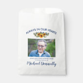 Sunflower Seed Memorial Funeral Bedankzakje (Voorkant)