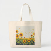 Sunflower Shopping Tas (Voorkant)