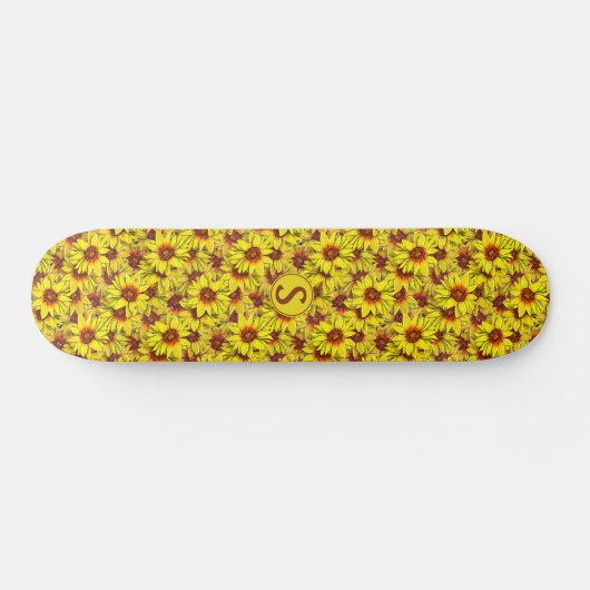 Sunflower Skateboard (Horz)
