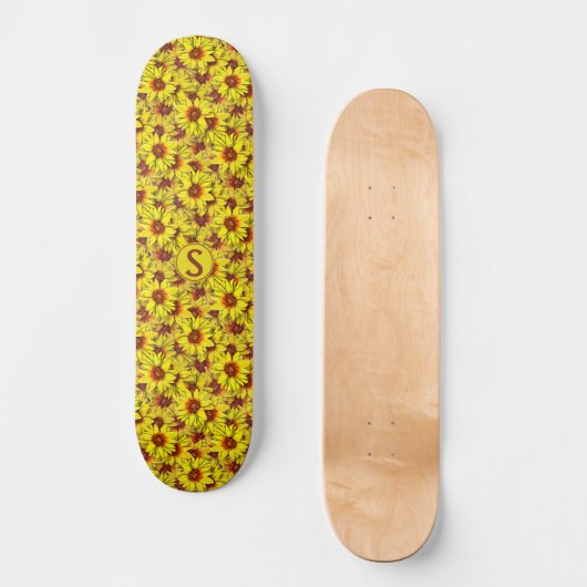 Sunflower Skateboard (Recto)