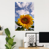 Sunflower Sky Poster (Thuiskantoor)