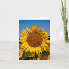 Sunflower Smile Kaart