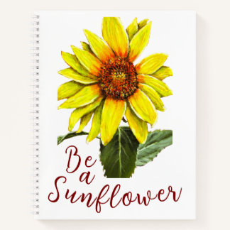 Sunflower Spiral Notebook Notitieboek